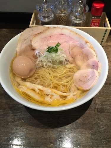 「チャーシュー 3種  (塩 ガンコ)」@元祖一条流がんこ 長津田分店の写真