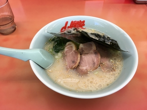 「塩ラーメン（麺固め）」@ラーメン山岡家 笛吹店の写真