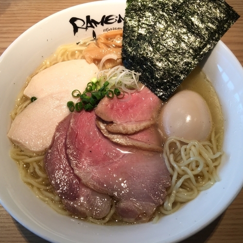 「特製塩そば1030円」@Ramen にじゅうぶんのいちの写真