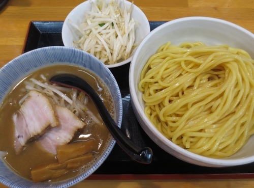 「味噌つけめん＋チョイ野菜　830円」@味噌麺処 花道庵の写真