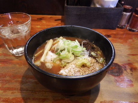 「みそらーめん（ちびらーめん）」@吉山商店 本店の写真