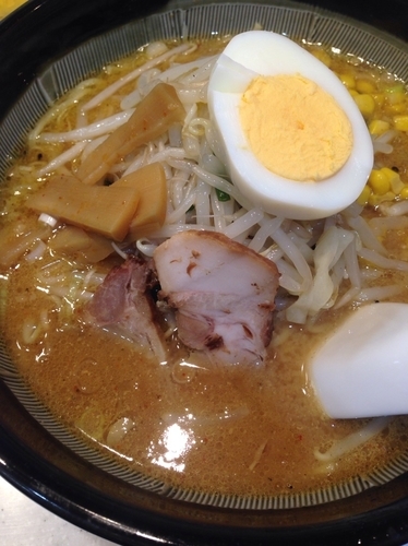 「味噌らーめん ¥550 サービス価格」@キングチャイナ 綱島本店の写真