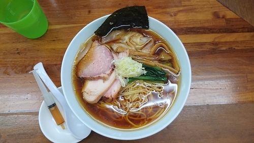 「わんたんらーめん（￥900）」@らぁめん 夢の写真