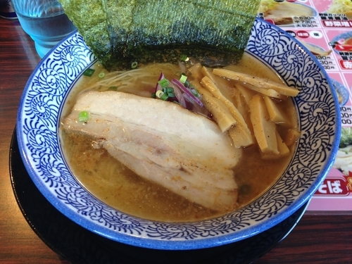 「煮干しそば　（塩）750円」@らーめん伏竜 本店の写真