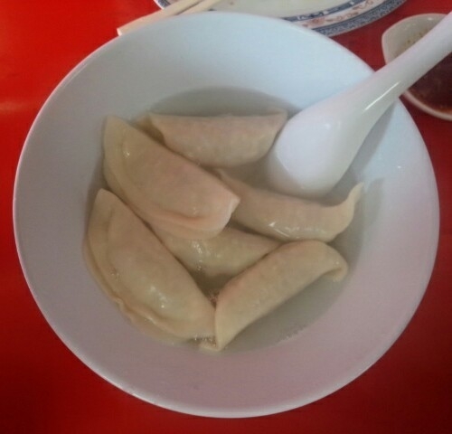 「水餃子210円」@正嗣 今市店の写真