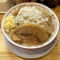 みそ豚トリプル ニンニクアブラマシ野菜少なめ