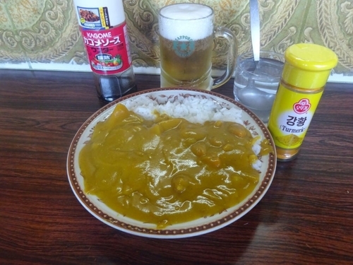 「黄色いカレーライス」@にし川の写真