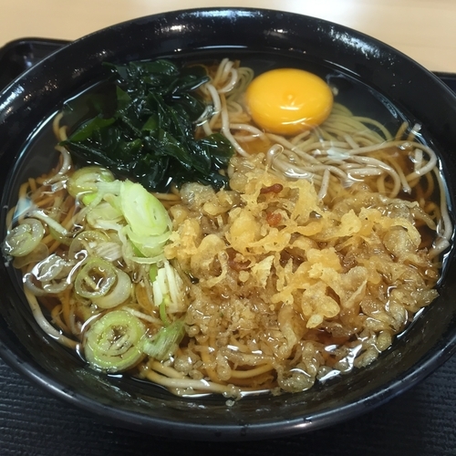 「朝そば（￥320）」@名代 富士そば 上野店の写真