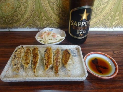 「ほろ酔いギョーザセット」@にし川の写真