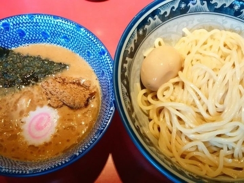 「つけ麺（中盛）＋味玉」@らーめん・つけめん こてんぱんの写真