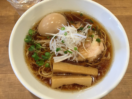 「味玉醤油らーめん」@自家製麺 らーめん工房 縁の写真