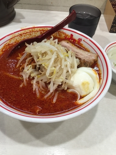 「北極ラーメン辛さ2倍」@蒙古タンメン 中本 御徒町店の写真