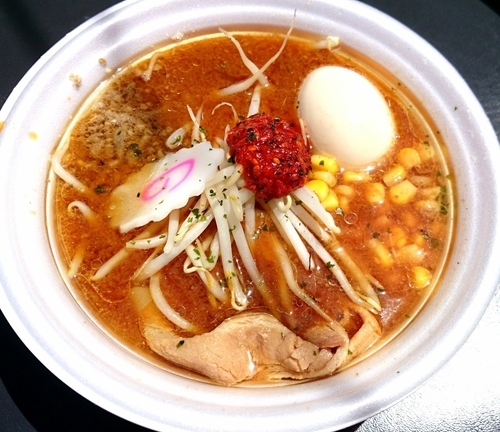 「芳醇蔵出し味噌らーめん」@水戸のラーメンまつりⅡ ～炎のラーメンウィーク～の写真