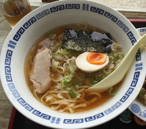 「半チャーハン・ラーメン（￥650）」@手打ち G麺の写真