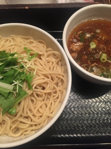 「つけ麺（醤油）、大盛り」@中華麺酒家 彩華の写真