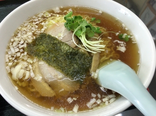「醤油ラーメン＠500円」@龍健の写真