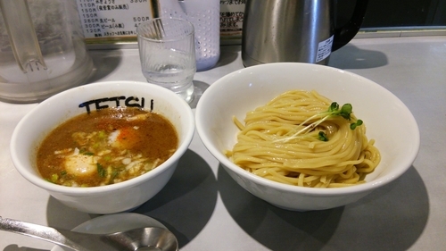 「つけ麺 味たま 950円」@つけめん102 大宮店の写真