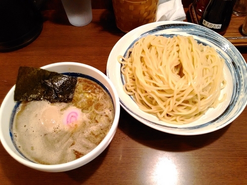 「味玉つけ麺」@東池袋大勝軒 沖縄宜野湾店の写真