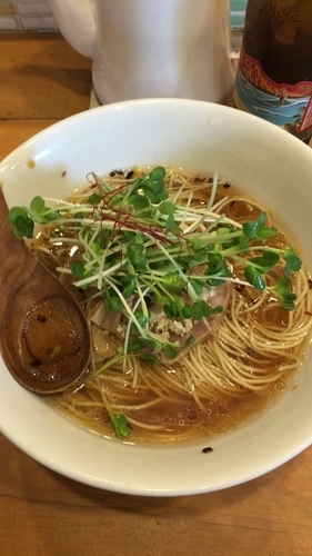 「醤油SOBA 780円」@麺屋 Hulu-luの写真