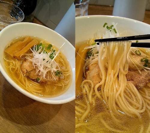 「『塩らーめん(￥750)』」@自家製麺 らーめん工房 縁の写真