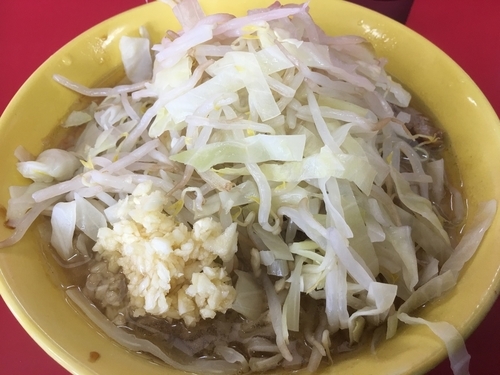 「少なめラーメン」@ラーメン二郎 茨城守谷店の写真