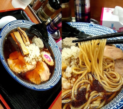 「限定『黒煮干中華そば(￥870)』」@肉煮干中華そば 鈴木ラーメン店の写真