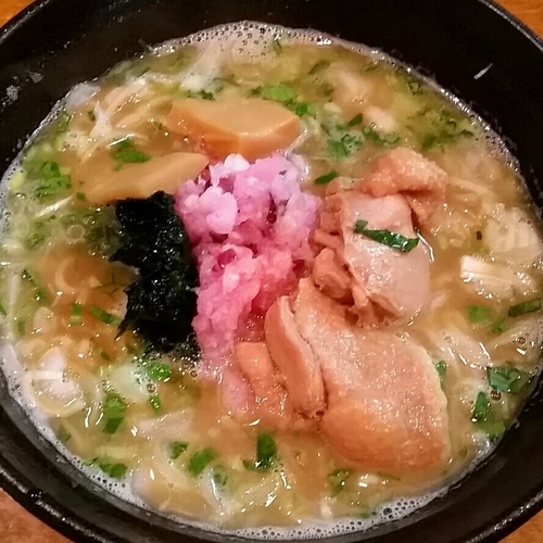 「【本日限定】はりけんトリプルスープ ７５０円」@はりけんラーメンの写真