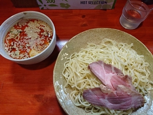 「坦々つけ麺(中) +半チャーシュー」@讃岐ラーメン はまんど横須賀の写真