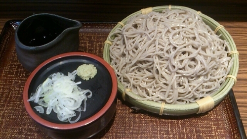 「せいろそば490＋大盛260円」@そば うどん處 七福 弁天庵 四谷三丁目店の写真