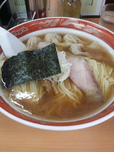 「ワンタンメン(大盛)」@支那ソバ かづ屋の写真