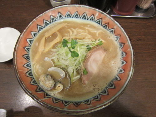 「あさりそば 880円」@麺屋蕪村の写真