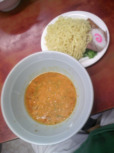 「醤油つけ麺６５０円」@尚ちゃんラーメンの写真