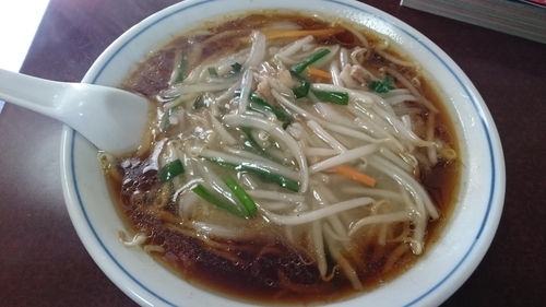 「もやしそば（600円）」@来々軒の写真