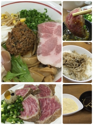 「皐月の一杯 名古屋風和え蕎麦 Ｓ」@MENYA 食い味の道有楽の写真