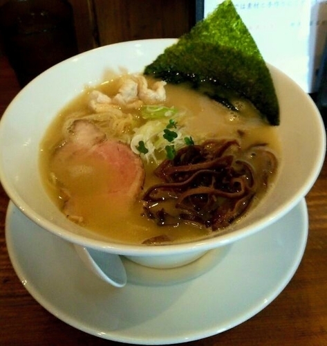 「鶏白湯ラーメン690円」@中華そば専門店 ほおじろの写真