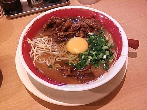 「こってりラーメン肉増し」@ラーメン東大 道頓堀店の写真