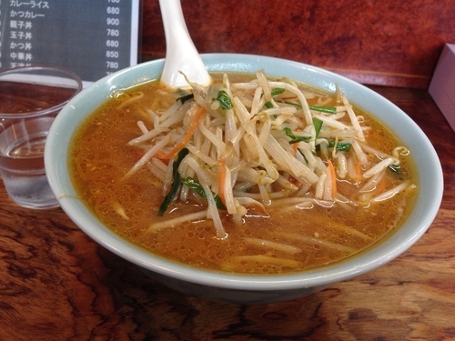 「みそラーメン（大盛り）680円＋150円」@中華料理 再来軒の写真