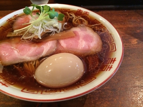 「味玉中華そば  ¥850」@中華そば しば田の写真