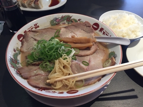 「チャーシュー麺 大盛り」@天下一品 上永谷店の写真