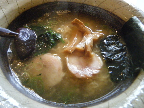 「雉スープラーメン（塩）850円」@味工房 ひさごの写真