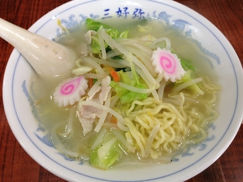 「タンメン」@中華・洋食 三好弥の写真