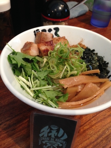 「塩まぜそば ¥810」@麺屋こころ 六角橋店の写真