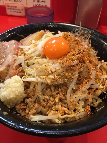 「まぜそば800円」@麺屋 桐龍の写真