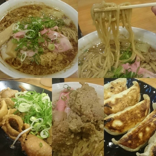 「創作淡麗鴨つくね」@まりお流らーめんの写真