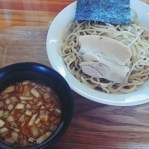 「魚介白湯つけ麺 ７５０円」@中華そば 田中製麺の写真