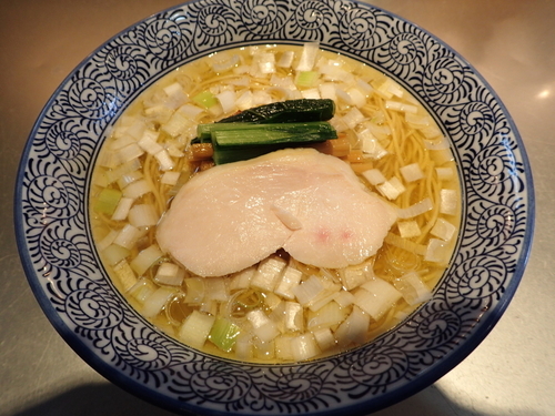 「純鶏塩らぁ麺　清澄」@豚骨一燈の写真