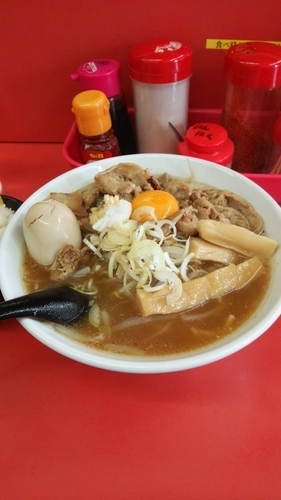 「肉そば」@ぬ〜どる専門店 バカみたいに愛してたの写真