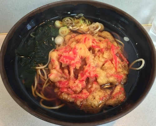 「紅しょうが天そば（￥410）」@ポンヌッフの写真