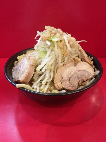 「みそラーメン 子豚増し アブラW しょうがW」@ドン-キタモトの写真