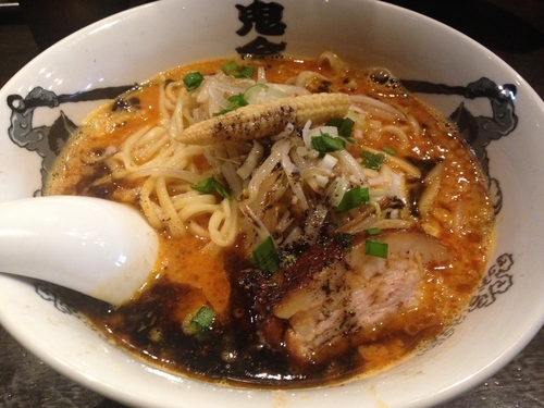 「カラシビ味噌らー麺」@カラシビ味噌らー麺 鬼金棒の写真